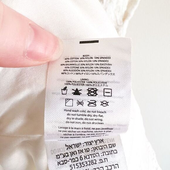 New Anthro Sabina Musayev Bamboo Cut Out Mini Dress Size XL - Picture 11 of 11